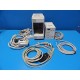 FUKUDA DENSHI DATASCOPE EXPERT DS-5300 PATIENT MONITOR W/ MODULE & LEADS ~13819