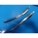 2 x Zimmer 3081-02 Serrated & 3081-03 Non-Serrated AUFRANC Cobra Retractor~13839