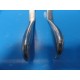 2 x Zimmer 3081-02 Serrated & 3081-03 Non-Serrated AUFRANC Cobra Retractor~13839