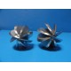 Zimmer 1116-2 (2 inch) & 1116-1 (3/4 inch ) Spherical Reamer, Non-fluted ~13841