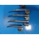 11 x SunMed Assorted Laryngoscope Blades MAC MIL Bizzarri-Giuffrida R-SHAW~13959