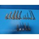 15 x Rusch ADC Welch Allyn Ohio Mx Pro Assorted Laryngoscope Blades ~13964