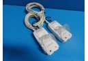 2 x Covidien Invos 5100C-PA Cerbral Somatic Oximeter PreAmplifier W/ Clips~14460