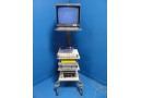 Olympus TI-1900 Cart W/ Dyonics Camera Head CCU AutoBrite Light Insufflator