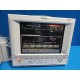 2004 PHILIPS V24C CRITICAL CARDIAC CARE TOUCH SCREEN MONITOR W/ NEW LEADS~14530