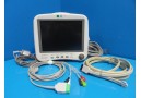 GE DASH 4000 Colored Patient Monitor (IBP SpO2 CO Temp NBP EKG) W/ Leads ~15250