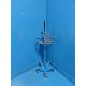 GE CRITIKON DINAMAP PRO SERIES PATIENT MONITOR MOBILE STAND ~ BLUE ~ 15251