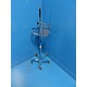 GE CRITIKON DINAMAP PRO SERIES MONITOR MOBILE BLUE STAND W/ ADAPTER MOUNT~15252