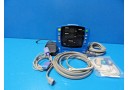 2008 GE Carescape Dinamap V100 Monitor (NBP SpO2) W/ Adapter & Leads ~15285