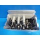 Stryker System 5 Set (4103 Rotary 4108 Sagittal 4106 Recip HP & Batteries)~15605