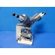 AMERICAN OPITICAL 1130 / MICROSTAR MICROSCOPE W/ DUAL HEADS & 4 OBJECTIVES~15958