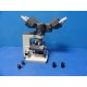 AMERICAN OPITICAL 1130 / MICROSTAR MICROSCOPE W/ DUAL HEADS & 4 OBJECTIVES~15958