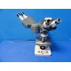 AMERICAN OPITICAL 1130 / MICROSTAR MICROSCOPE W/ DUAL HEADS & 4 OBJECTIVES~15958