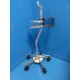 GCX POLYMOUNT CORP. PATIENT MONITOR MOBILE STAND W/ BASKET ~15644