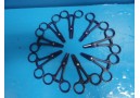 9 x Cardinal Health Dravon Plastic Occluding Tube Clamps ~ LOT SALE ~15674