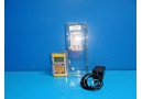 HOSPIRA Gemstar INFUSION PUMP, Yellow Cap W/ P389 Lock Box & Adapter ~15681 -84