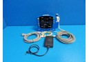 2014 GE DINAMAP CARESCAPE V100 PATIENT MONITOR W/ Adapter NBP & SpO2 Leads~16077