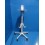 HILL-ROM SOLARC 49501 SURGICAL LIGHT SOURCE W/ MOBILE STAND ~16435