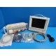 2003 PHILIPS V24E PATIENT MONITOR (NBP ECG SpO2 T / CO Print) W/ NEW LEADS~14531