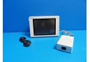 SPACELABS 90367 PATIENT MONITOR W/ 90467 NIBP/SpO2 MODULE & POWER SUPPLY ~16379