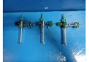 3 x Allied Health Ohio Medical Amvex Assorted Oxygen Regulator Flowmeter ~16548