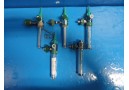 5 x Allied ~Western~Timeter TLO-15 Assorted Oxygen Regulator Flowmeter ~16549