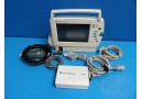 Datex Ohmeda S/5 Light Patient Monitor W/ Leads, Adapter & Battery Module~16564