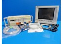 HP VIRIDIA 24c CRTICAL CARE MONITOR (NBP ECG SpO2 CO/T Print) W/ NEW LEADS~14534