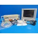 HP VIRIDIA 24c CRTICAL CARE MONITOR (NBP ECG SpO2 CO/T Print) W/ NEW LEADS~14534