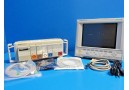 AGILENT V24CT MULTI-PARAMETER MONITOR (NBP ECG SpO2 CO / T Print) W/ LEADS~14539