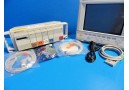 HP VIRIDIA 24C CRITICAL CARE MONITOR (STANDARD/DTM/BAM/CO/PRINT) W/ LEADS~14551