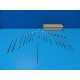 17 x Assorted Laryngeal Mirrors Various Sizes (K3, K4, K6, Size 00, 0, 2)~17140