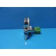 Mercury Medical Compressed Gas Regulator W/ PSI/LPM Gauges & CGA-870 Yoke ~17027