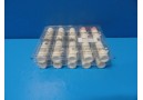 20 x Schiller P/N 2.10007 Spirometer Mouthpiece Disposable, Plastic, White~17030