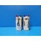 2 x Alaris IVAC 2080 Temp Plus II Thermometers W/ Probes & Holders ~16605