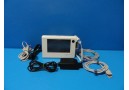 2012 Spacelabs Ultraview DM3 Spot Color Patient Monitor W/ Leads & Adapter~17296