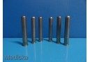 6 x Clay Adams Becton Dickinson 0901 Compact II Centrifuge Tube Shields ~ 17349