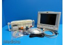 HP Viridia 24C Patient Care Monitor W/ Module & New SpO2 / EKG / NBP Leads~14562