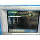 Agilent V24C M1205A Patient Monitor W/ Modules Rack & 3 New leads ~ 14563