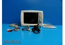 Philips Medical C3 Patient Monitor W/ ECG Cable SpO2 Sesnor & NBP Hose ~ 17380