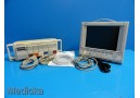 HP V24C Anesthesia Multi-Parameter Patient Care MonitorW/ Imaged leads ~ 14566