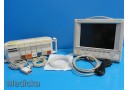 HP AGILENT Critical / Cardiac Care V24C Patient Monitor (NBP EKG SpO2 CO)~14569