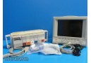 HP AGILENT VIRIDIA 24C Critical / Cardiac Care Monitor W/ Modules & leads~ 14573