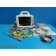 GE DASH 3000 Patient Monitor(CO2 SpO2 ECG NBP T/CO IBP) W/ Leads & Cables~17421