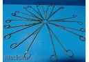 10 x Ethicon Codman Assorted Surgical Forceps *LOT OF 10* Free Shipping ~ 14917