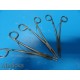 7x Ethicon Codman Assorted Surgical Forceps (Hemostatic Clip Applying) ~ 14918