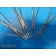 7x Ethicon Codman Assorted Surgical Forceps (Hemostatic Clip Applying) ~ 14918