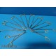 Ethicon Codman Assorted Surgical Forceps *LOT OF 9* ~ 14921