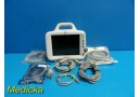 DASH 3000 Patient Monitor by GE (CO2 IBP SpO2 ECG NBP Temp) W/ leads ~ 17461