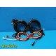 Physio Control P/N 805400-00 (D13) LP8 LP9 3 Lead ECG Cable *LOT OF 2 ~ 17531
